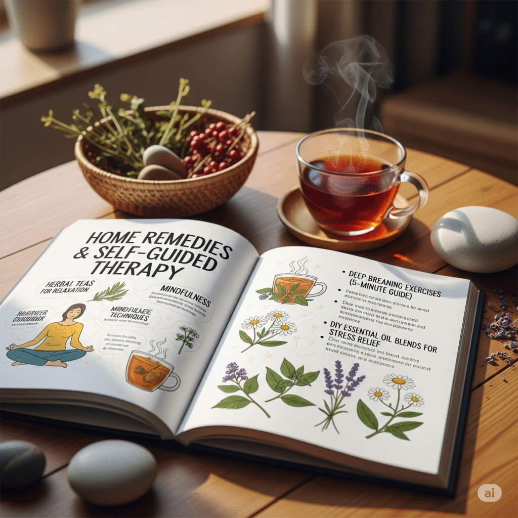 home remedies & self guided therapy
